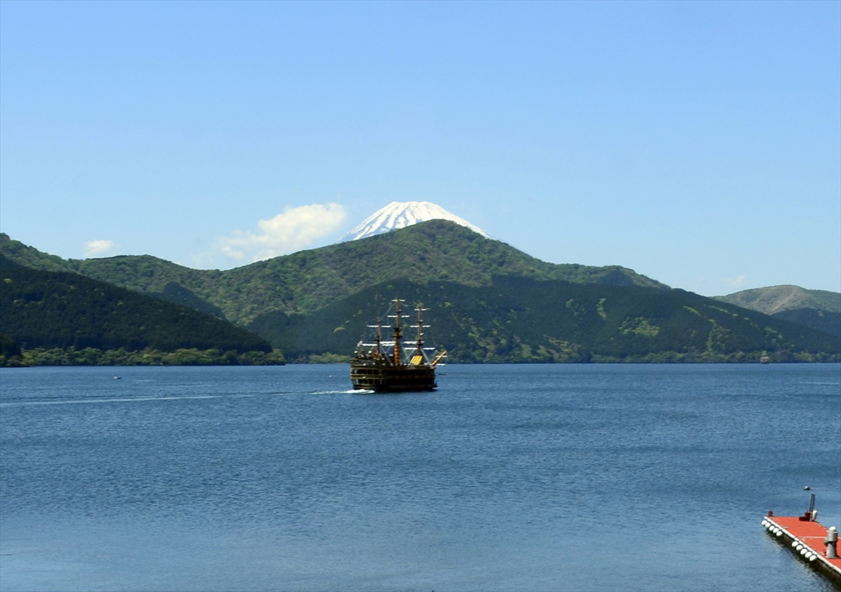 View from The Garden, Lake Ashinoko