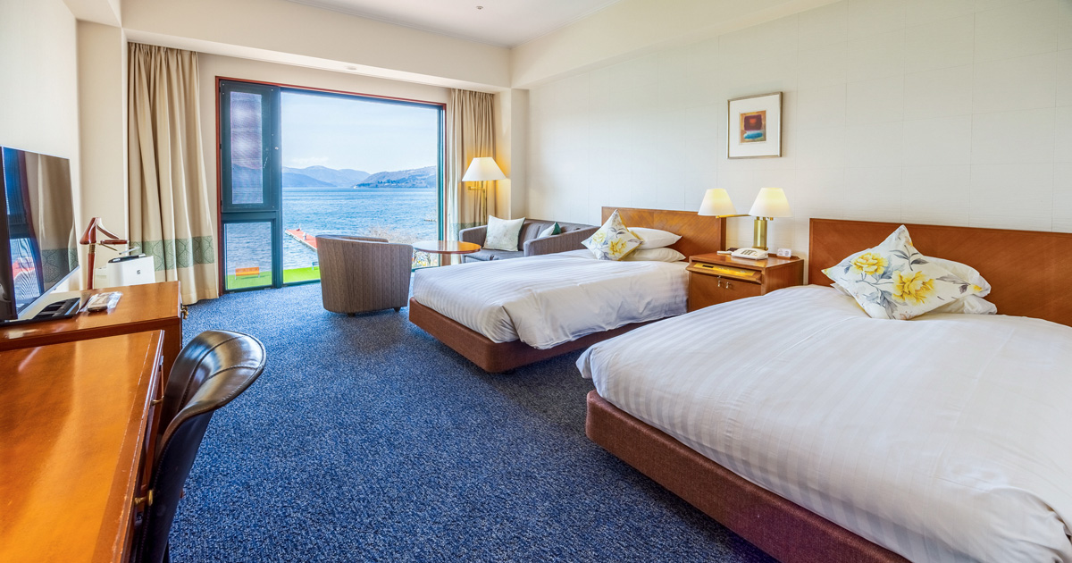 Superior Twin Rooms（2nd and 3rd floor） | ROOMS | [Official] Hakone Hotel